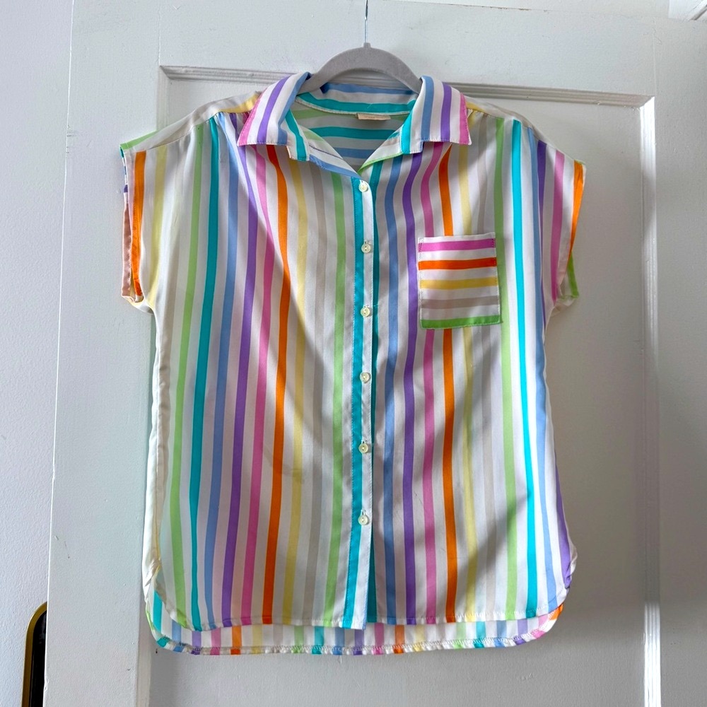 Vintage Pierre Lamonte of California short sleeve button up